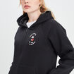 Sweat zippé à capuche Mickey noir femme