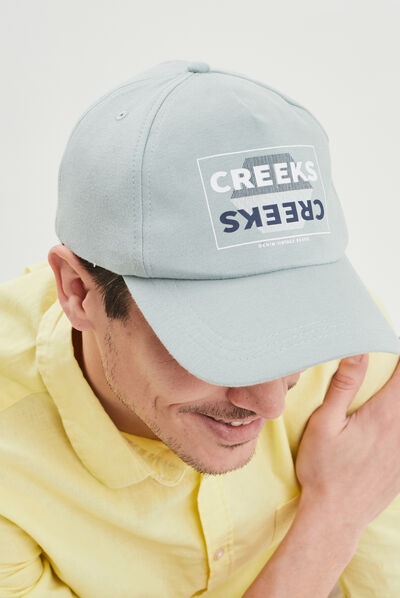 Casquette Creeks vert kaki homme
