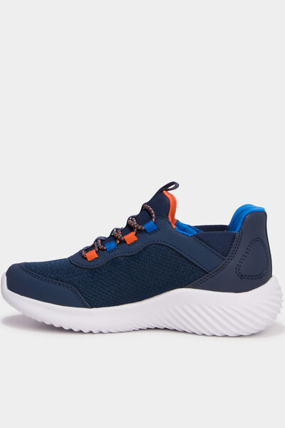 Baskets running Slip-ins Brisk Burst bleu gar&ccedil;on