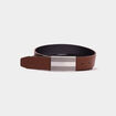 Ceinture réversible noir homme