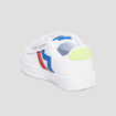 Tennis basses à scratchs Creeks Iconic blanc bébé garçon