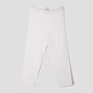 Legging 7/8ème blanc fille