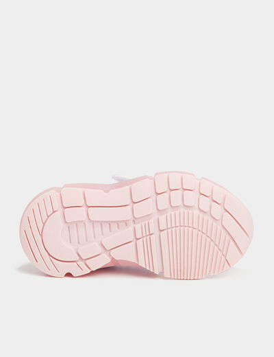 Baskets lumineuses Pat Patrouille rose fille