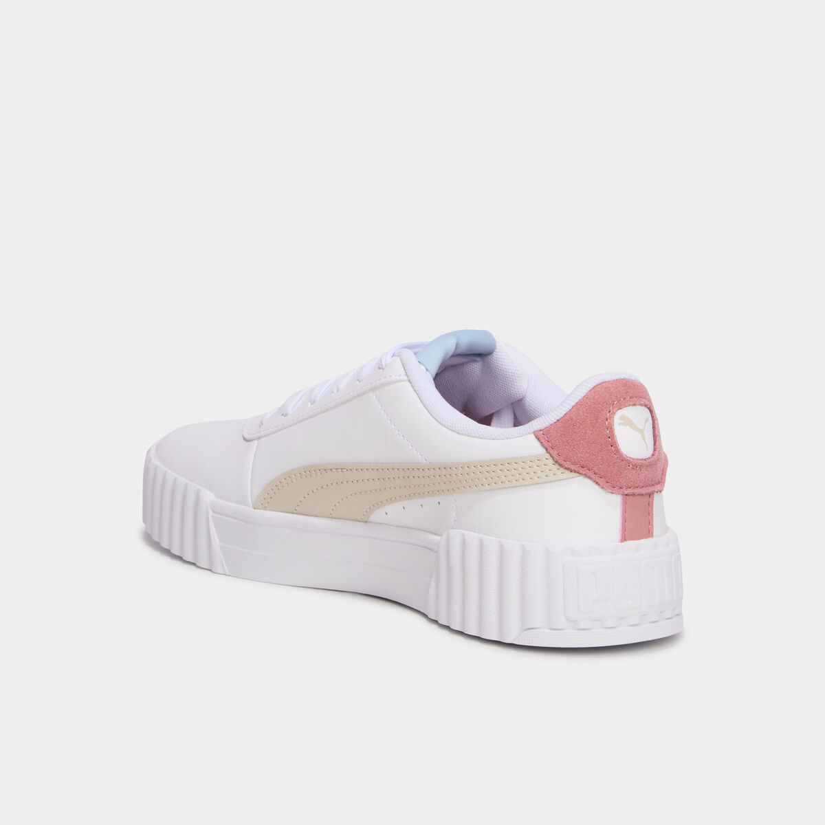 Baskets &agrave; lacets Puma Carina 3 sable fille