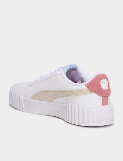 Baskets &agrave; lacets Puma Carina 3 sable fille