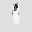 Tennis basses à lacets blanc homme