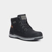 Bottines montantes &agrave; lacets noir homme