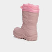 Bottes de pluie doubl&eacute;es rose fille