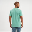 Polo piqu&eacute; coton manches courtes vert menthe homme