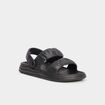 Sandales brides ajustables Wamea Beach noir femme
