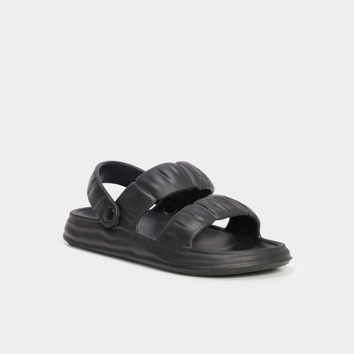 Sandales brides ajustables Wamea Beach noir femme