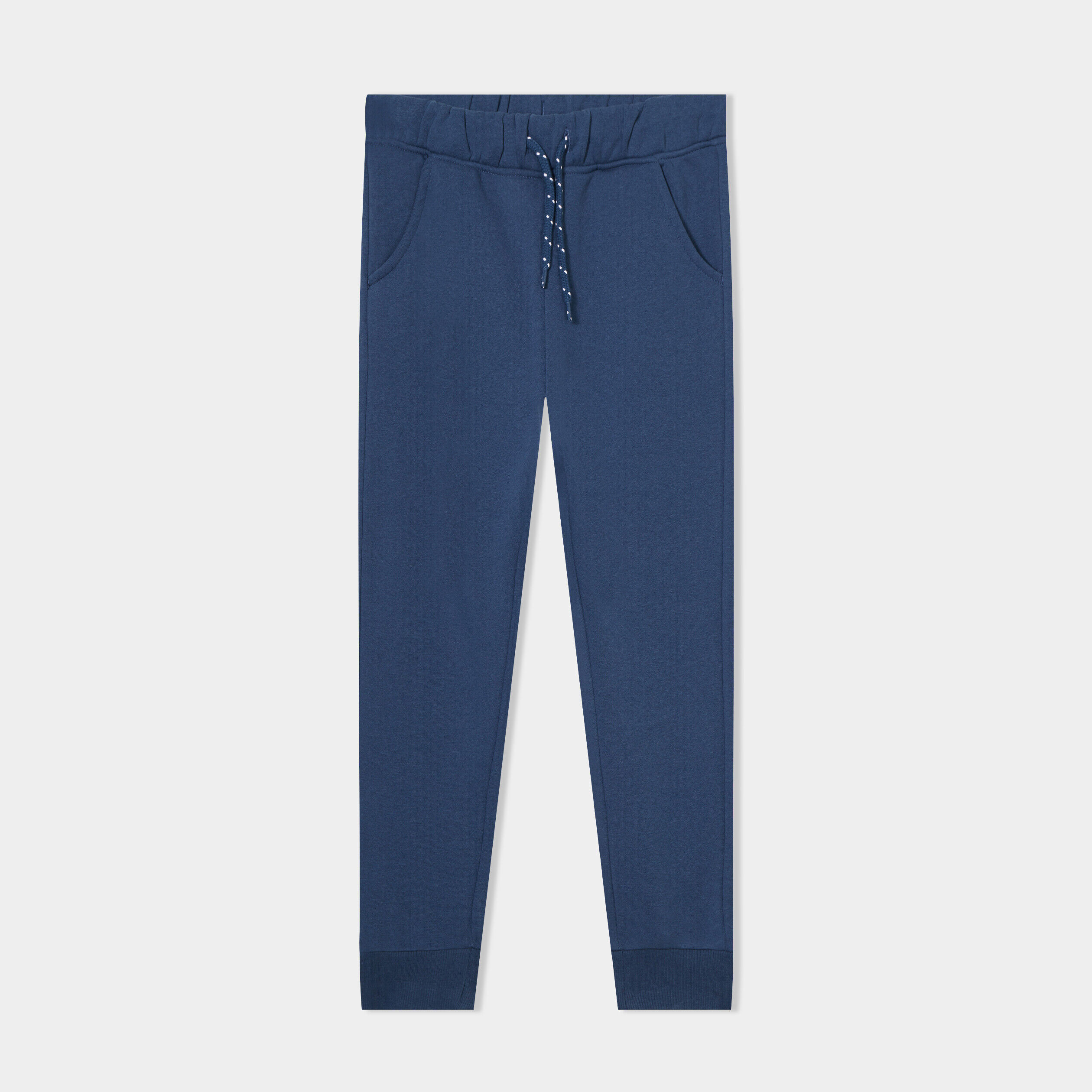 Pantalon de jogging molleton bleu foncé garçon LH