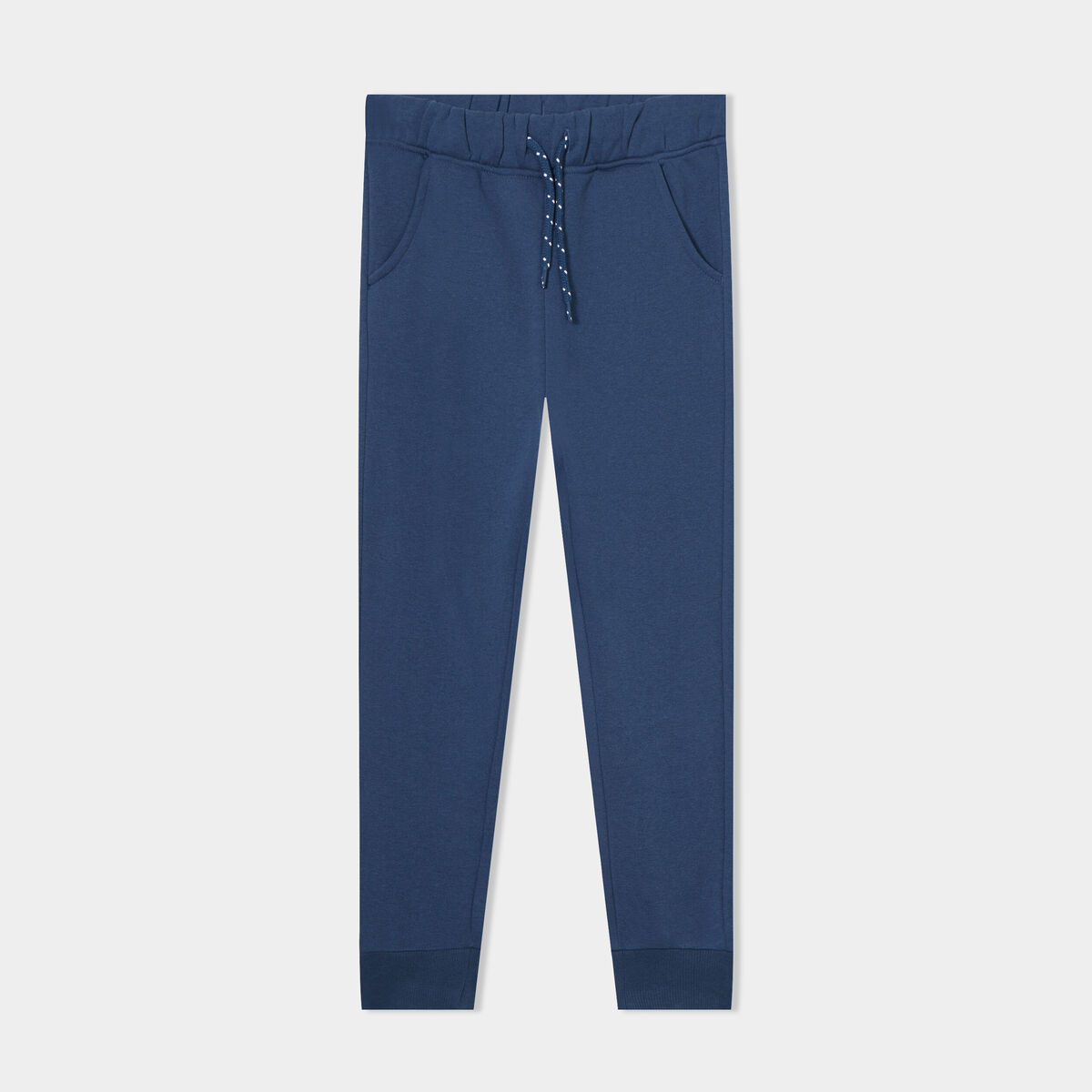 Pantalon de jogging molleton bleu fonc&eacute; gar&ccedil;on