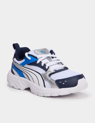 Baskets running &agrave; lacets Puma bleu electrique gar&ccedil;on