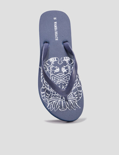 Tongs Wamea Beach bleu garçon