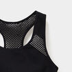 Brassière dos nageur noir fille