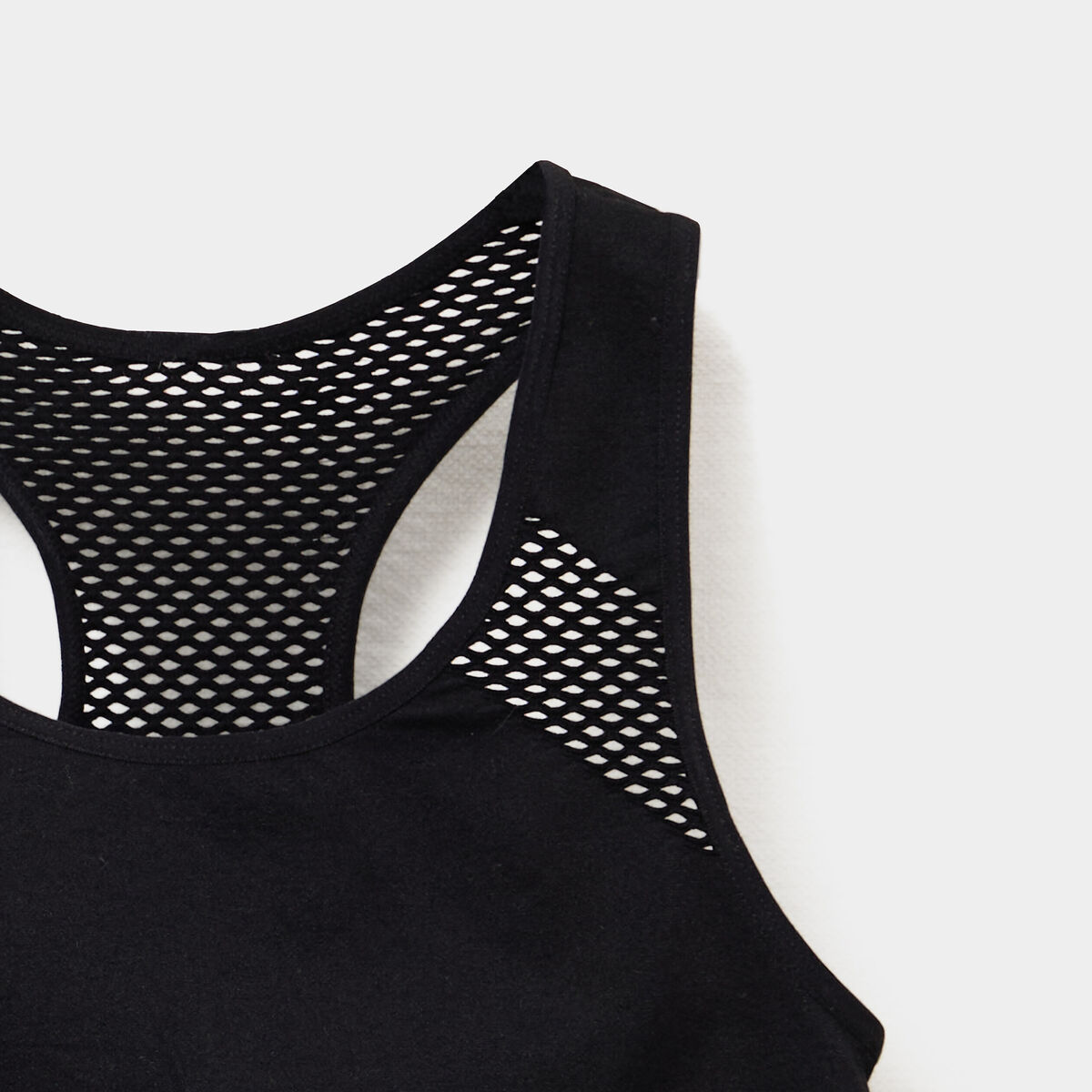 Brassière dos nageur noir fille