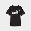 T-shirt col rond manches courtes Puma noir fille