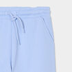 Pantalon de jogging droit bleu clair fille