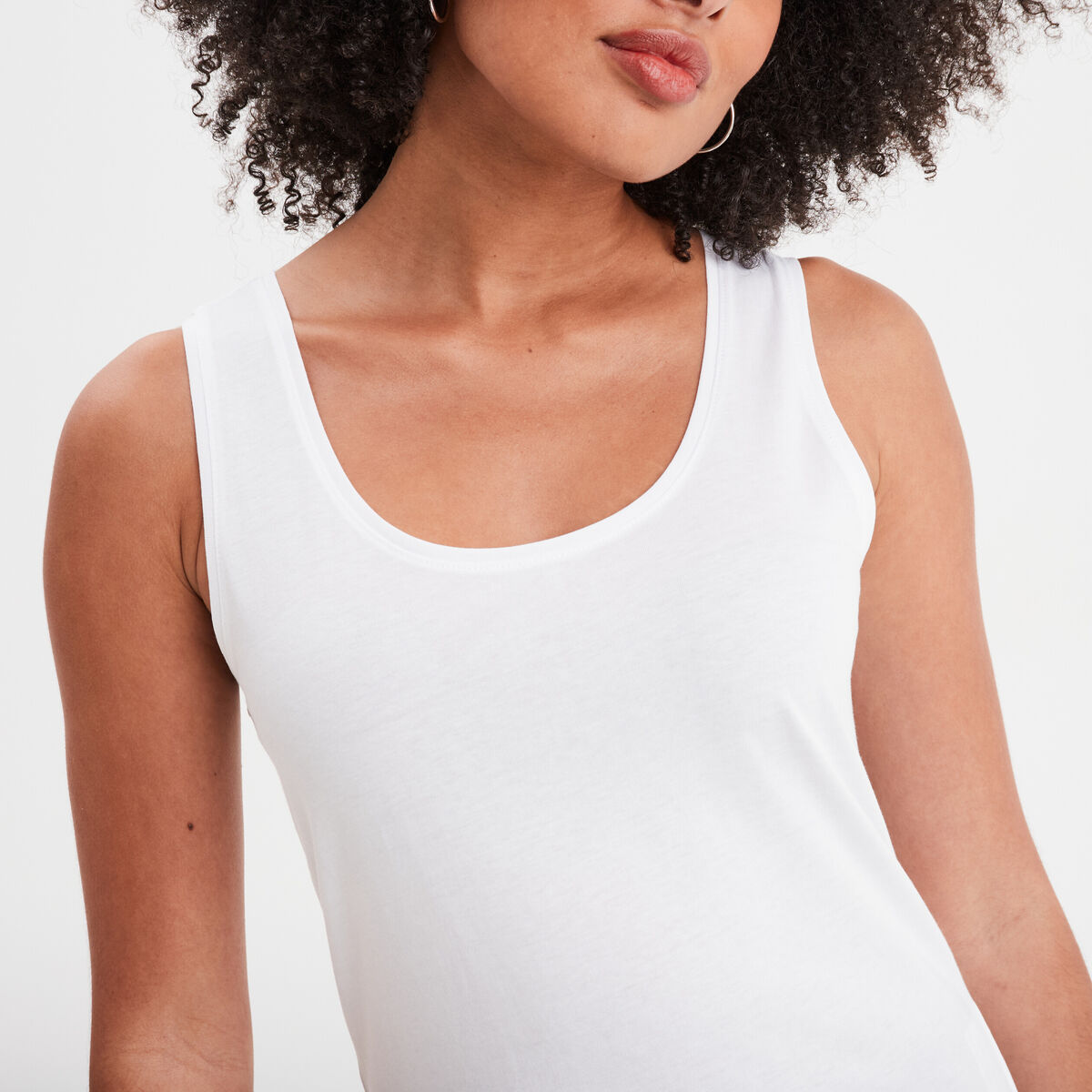 Du00e9bardeur Coton Larges Bretelles Made In France| - Main Image