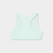 Lot 2 brassi&egrave;res effet c&ocirc;tel&eacute; coton vert clair fille