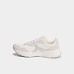 Baskets running &agrave; lacets gris argent femme