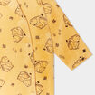 Pyjama dors-bien col rond effet polaire jaune bébé