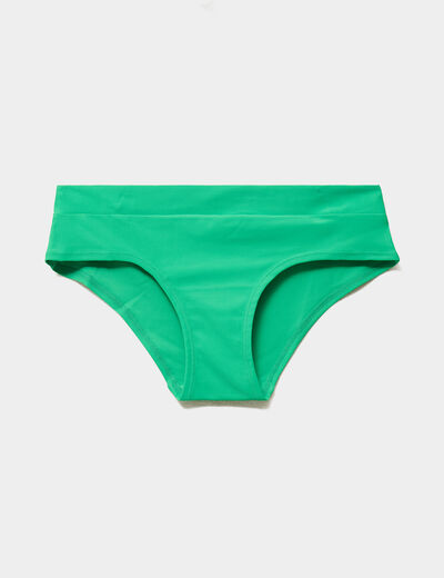 Bas de maillot de bain shorty vert menthe femme