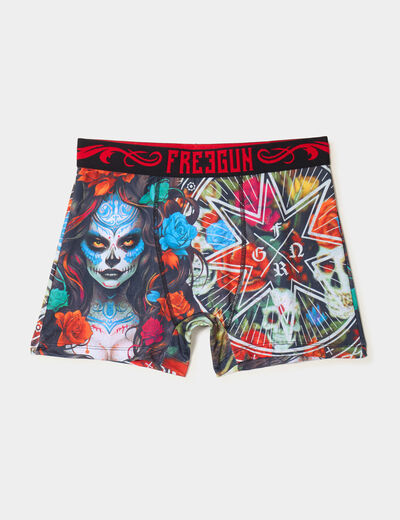 Boxer Freegun rouge homme