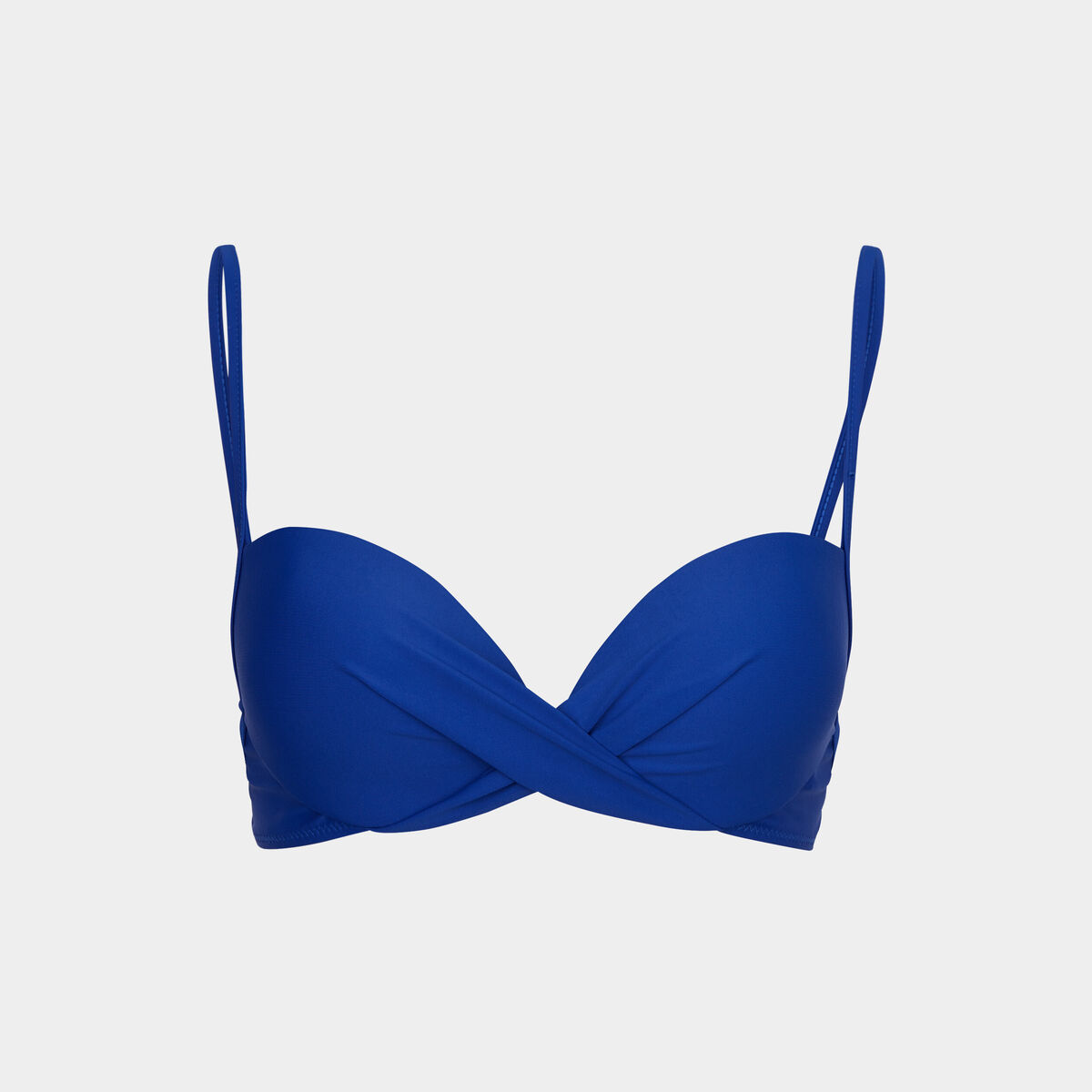 Haut De Maillot De Bain Chantelle Push-Up Gazelle - Taille 90B (75B EU) - Bleu