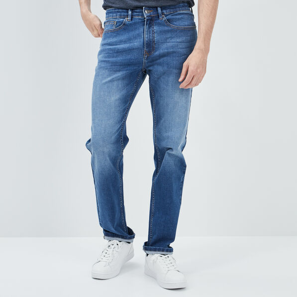 Jeans regular stretch denim double stone homme