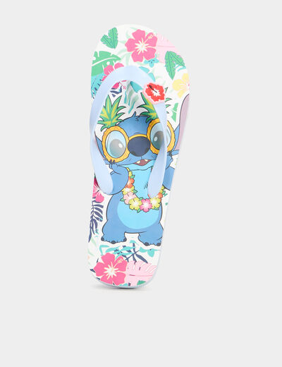 Tongs de plage Stitch multicolore femme
