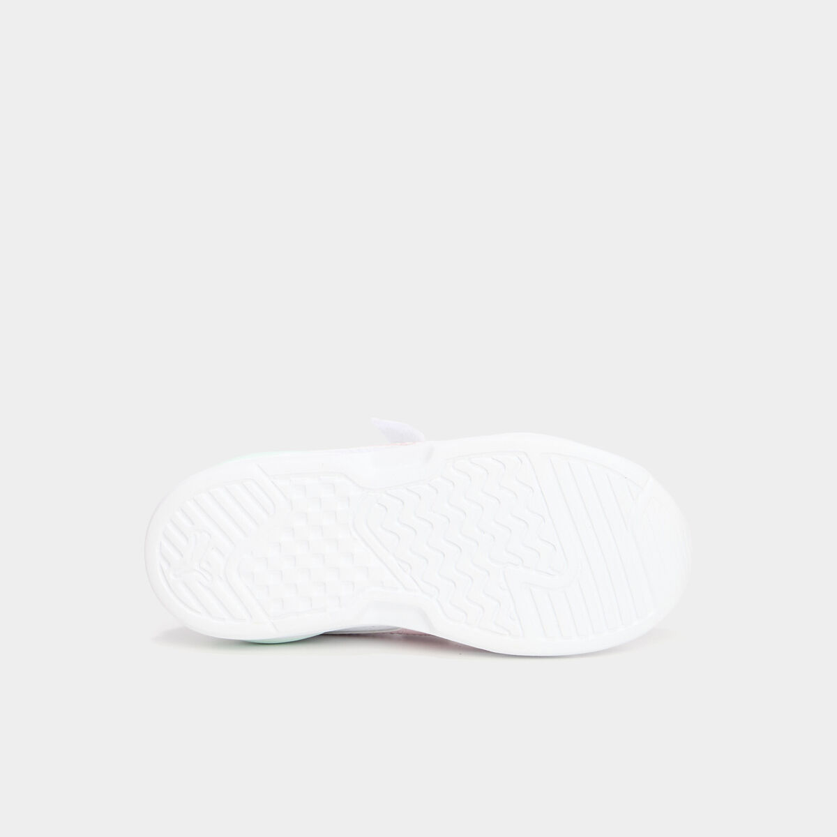Baskets running &agrave; scratchs Puma XRAY vert pastel fille