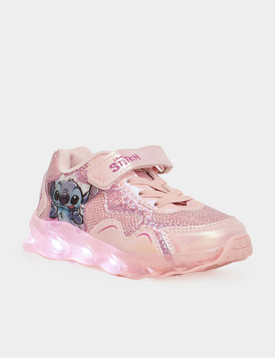 Baskets running lumineuses Stitch rose fille