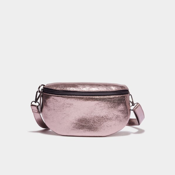 sac banane arrondi couleur bronze femme Sac banane arrondi couleur bronze femme