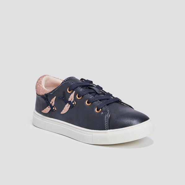 tennis a lacets creeks bleu marine fille Tennis à lacets Creeks bleu marine fille