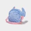 Sac bandouli&egrave;re fausse fourrure Stitch bleu fille