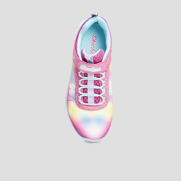baskets running a scratchs sketchers multicolore fille Baskets running à scratchs Sketchers multicolore fille
