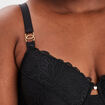 Soutien-gorge emboîtant dentelle noir femme grande taille