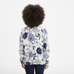 Pull col rond manches longues bleu femme