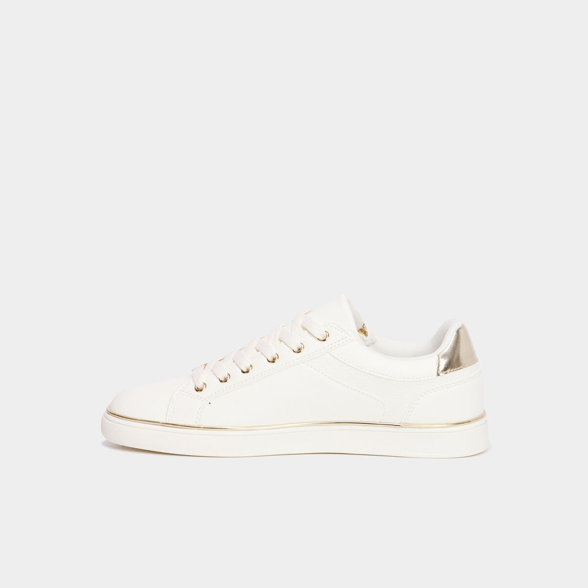 Tennis basses &agrave; lacets Mosquitos blanc femme