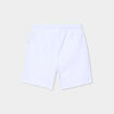 Bermuda de jogging regular coton blanc garçon