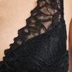Soutien-gorge foulard à coque noir femme