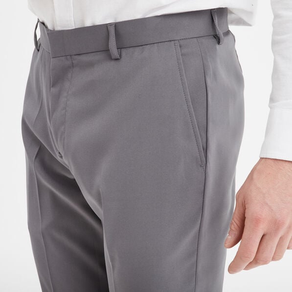 pantalon droit avec pinces gris fonce homme Pantalon droit avec pinces gris foncé homme