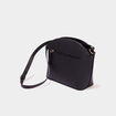 Sac en bandoulière détail boucle noir femme