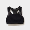 Brassière dos nageur noir fille