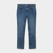 Jeans droit taille haute denim dirty femme grande taille