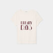 T-shirt manches courtes coton blanc femme