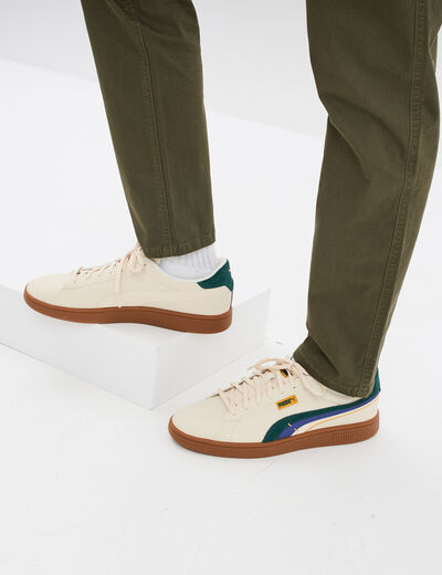 Tennis basses à lacets Puma sable homme