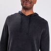 Pull à capuche Liberto gris homme